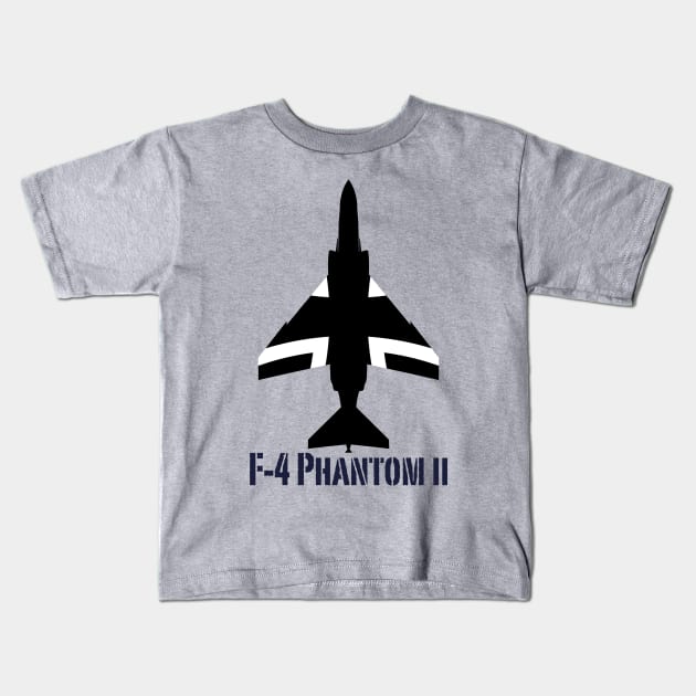 McDonnell Douglas F-4 Phantom (German) Kids T-Shirt by BearCaveDesigns